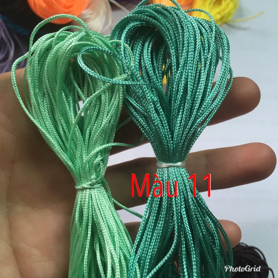 Dây đan vòng tay 1m tặng hạt