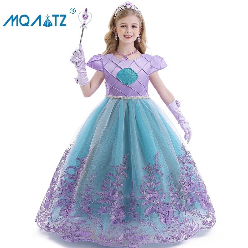 Đầm công chúa MQATZ cho bé gái 2-10 tuổi trong bữa tiệc hóa trang/ sinh nhật