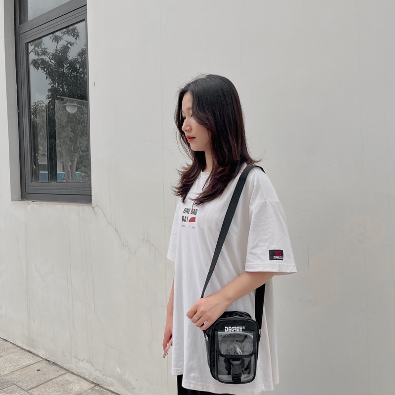 Túi đeo chéo nam nữ Degrey, mini bag tiện dụng