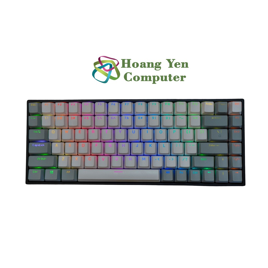 Bàn Phím Cơ E-Dra EK384 Đèn Led RGB (HUANO Switch) - BH 2 Năm Chính Hãng - Hoàng Yến Computer