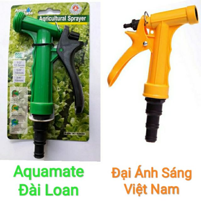 Đầu Súng Xịt Tăng Áp Rửa Xe, Tưới Cây Đa Năng Chính Hãng