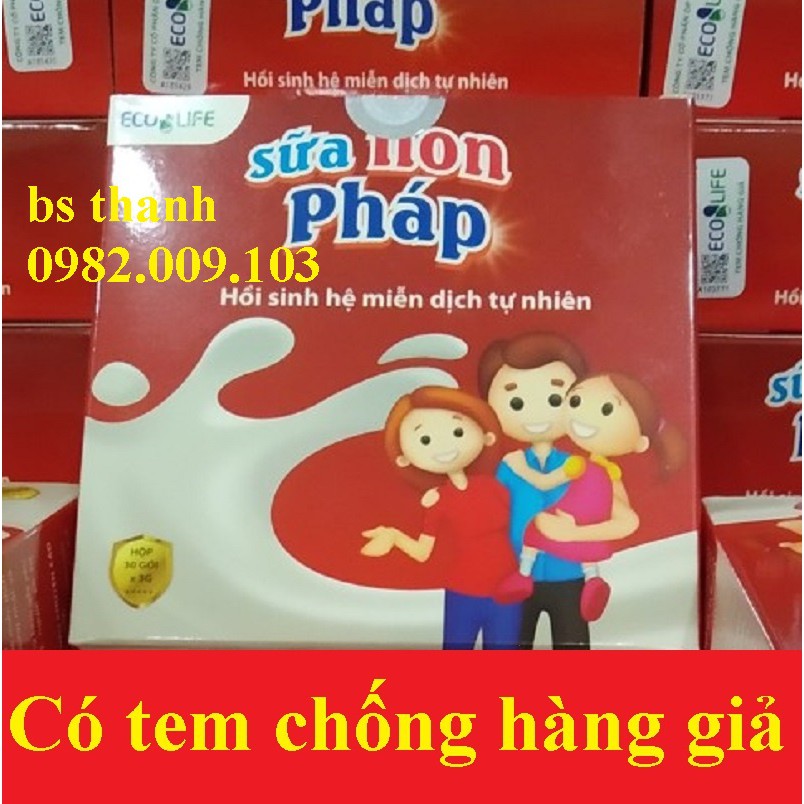 [tặng quà] Sữa non Pháp Ecolife,Hồi sinh hệ miễn dịch tự nhiên cho bé và mẹ bầu,trẻ hết biếng ăn,tăng cân chóng lớn