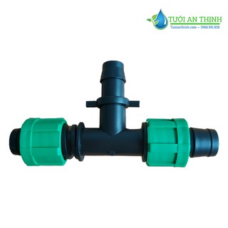 Khởi thủy ống xẹp tưới nhỏ giọt- Dây tưới nhỏ giọt dạng chữ Tê 16mm