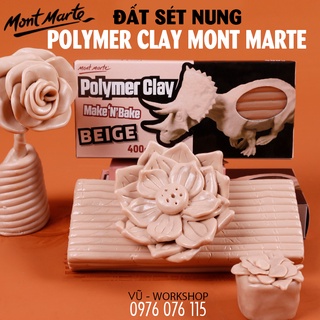 Đất Sét Nung Polymer Clay Mont Marte Nhiều Màu