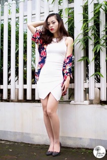 Kimono voan hoa