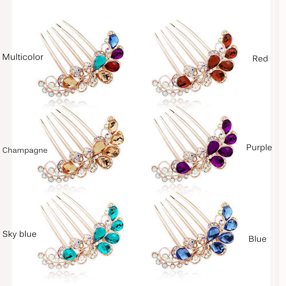 Kẹp tóc hình bông hoa thời trang nữ tính