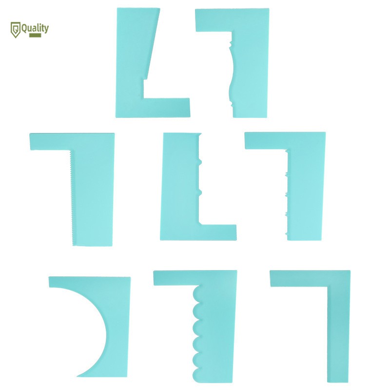 Phới gạt viền bánh kem nhiều mẫu mã bằng nhựa