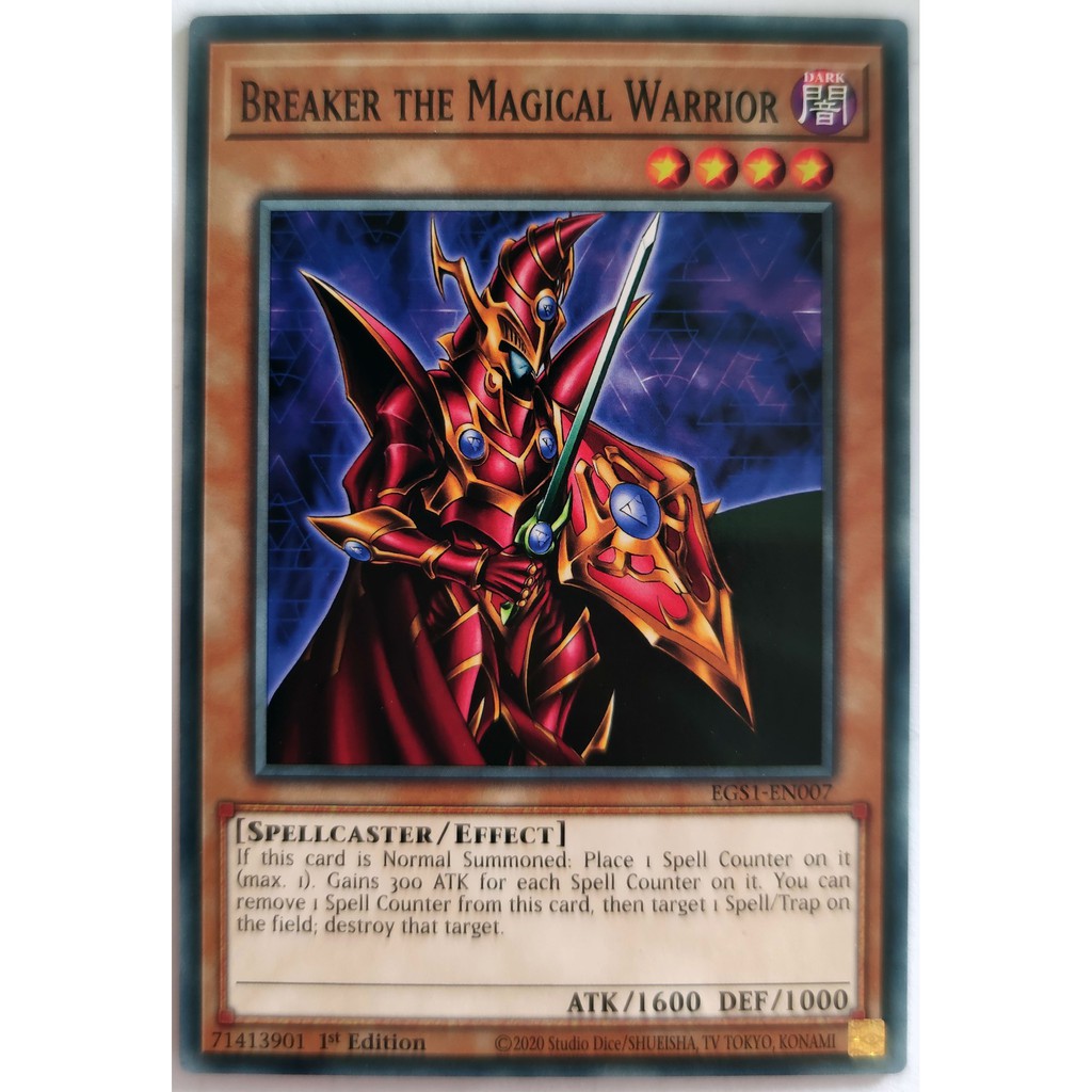 [Thẻ Yugioh] Breaker the Magical Warrior |EN| Common (Duel Monsters)