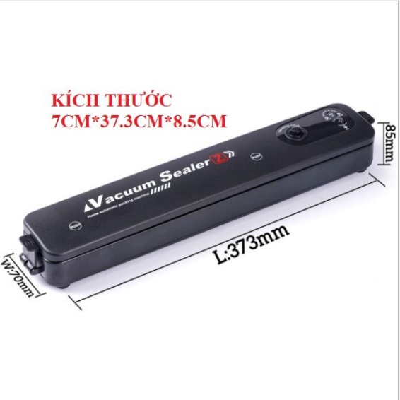 Máy hút chân không thực phẩm kèm hàn miệng túi, máy hút chân không mini Vacuum Sealer