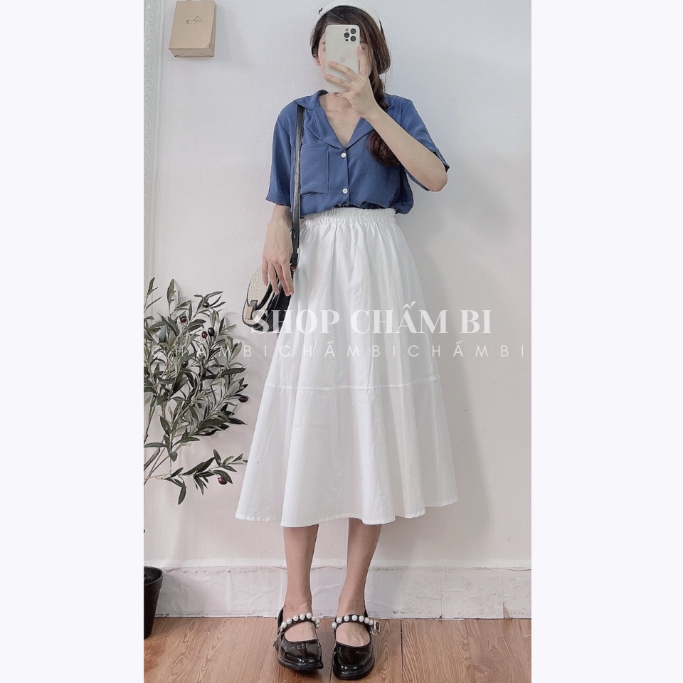 [SALE] Áo Cổ Vest Cộc Tay A.193, áo sơ mi cộc tay cổ vest trơn Hàn Quốc | BigBuy360 - bigbuy360.vn