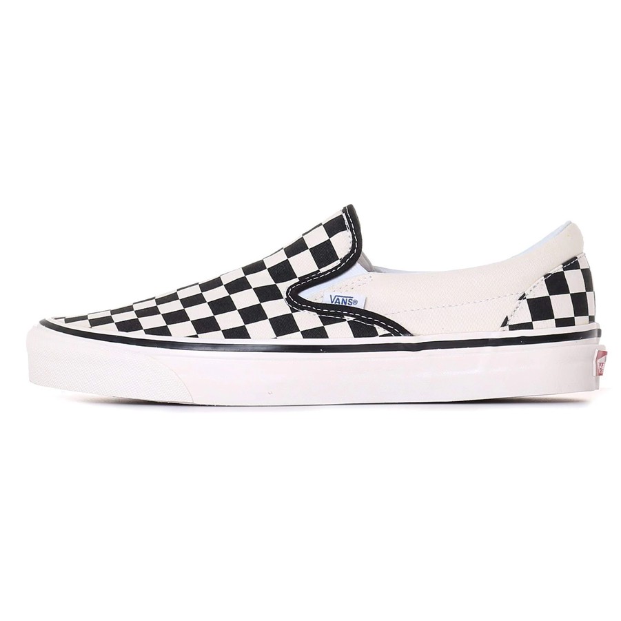 [Mã FAGREEN245 giảm tới 30K đơn 99K] Giầy lười vans caro slip on full box + hộp bảo vệ [fullbox] | BigBuy360 - bigbuy360.vn