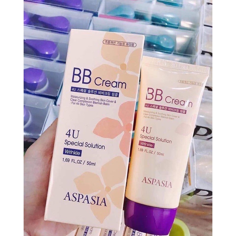 🇰🇷 KEM NỀN TRANG ĐIỂM BB Cream 4U Special Solution ASPASIA