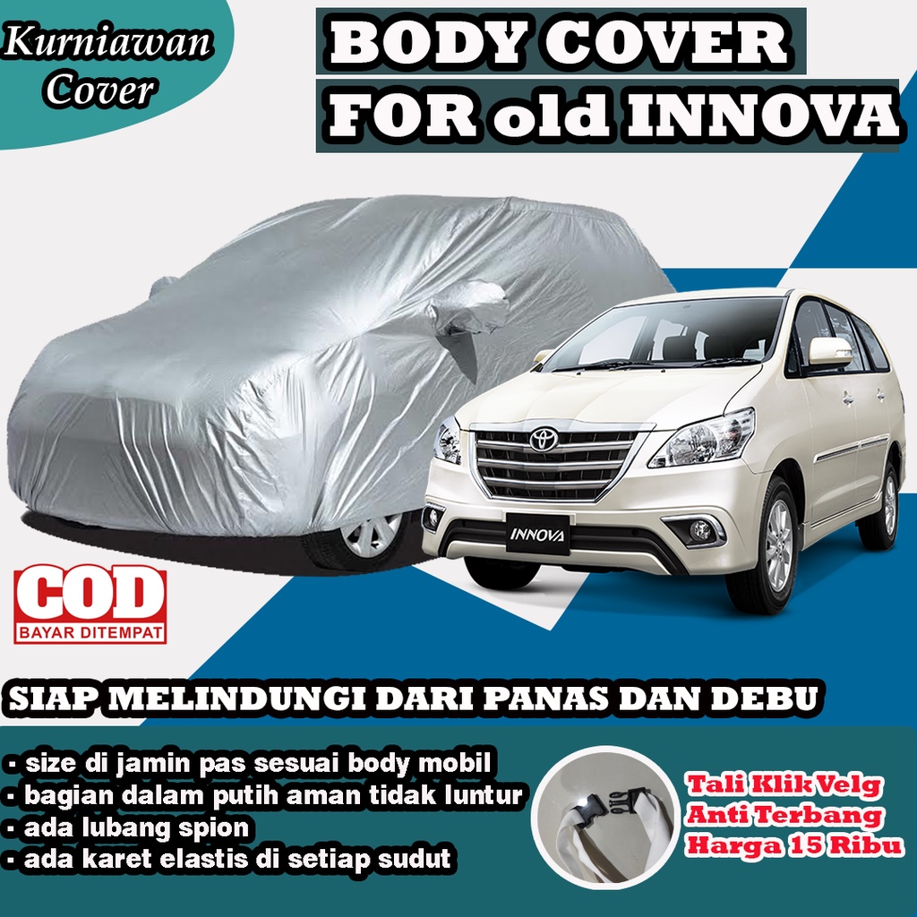 Tấm Bọc Thân Xe Hơi Cũ Innova Tùy Chỉnh Cho Old Innova
