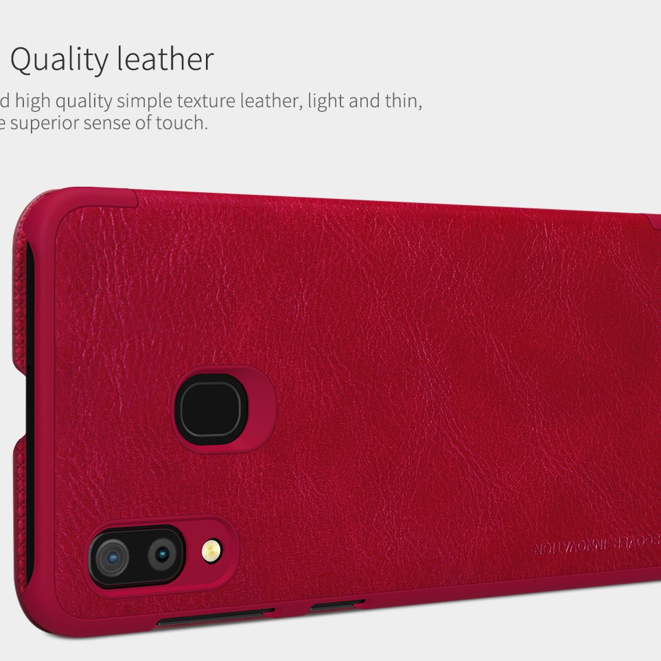 BAO DA SAMSUNG GALAXY A30 - A20 NILLKIN QIN CHÍNH HÃNG [NEW SALEOFF] | BigBuy360 - bigbuy360.vn