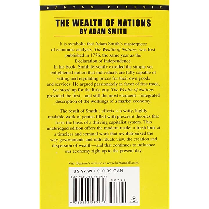 Sách Tiếng Anh: Wealth of Nations