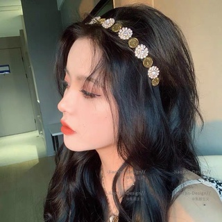 Băng Đô, Bờm Tóc Họa Tiết Tròn Cực Sang