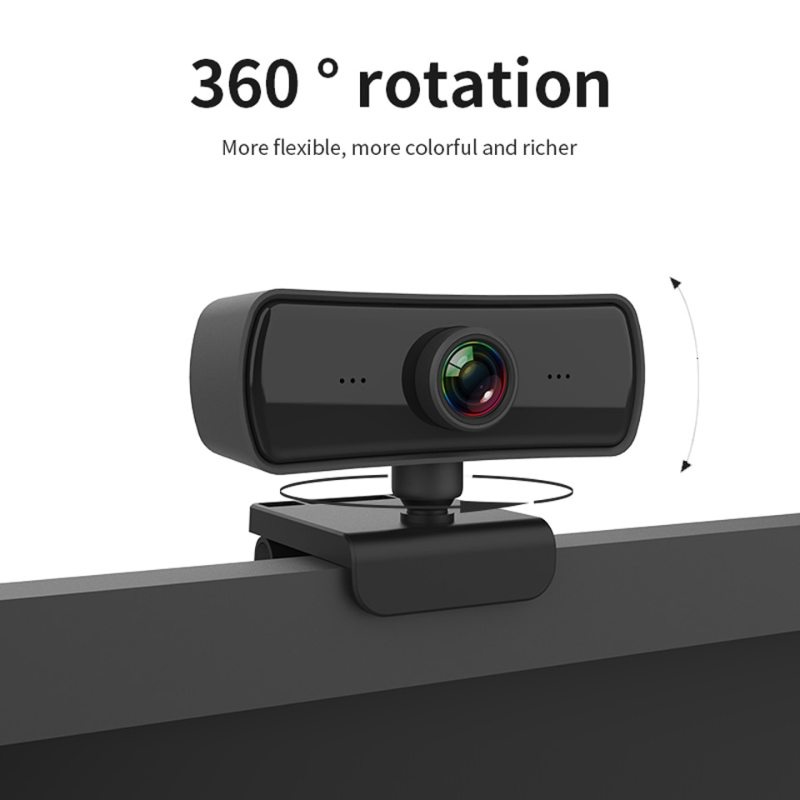 Webcam 2k Hd 2040x1080p Kèm Micro Có Thể Xoay Tiện Dụng Cho Máy Tính | BigBuy360 - bigbuy360.vn