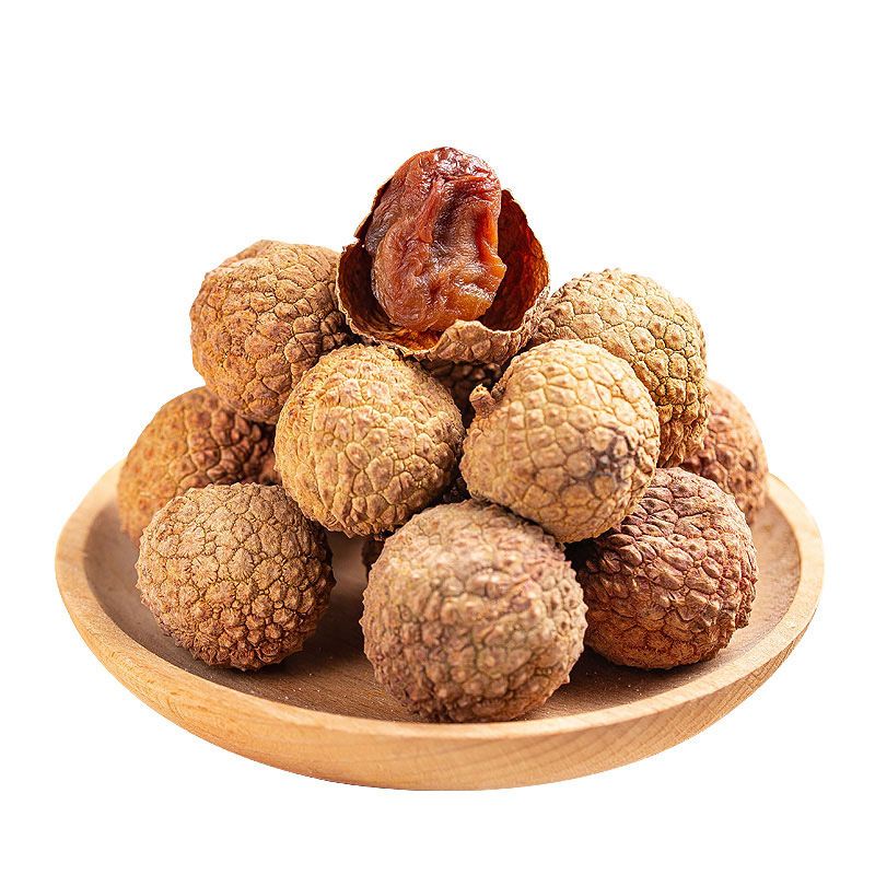 VẢI SẤY KHÔ LỤC NGẠN BẮC GIANG LOẠI NGON túi 500gr