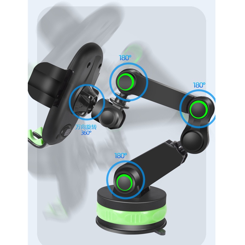 Giá Đỡ Điện Thoại Gắn Kính Chắn Gió Xe Hơi / Xe Tải SUV Có Giác Hút Mạnh