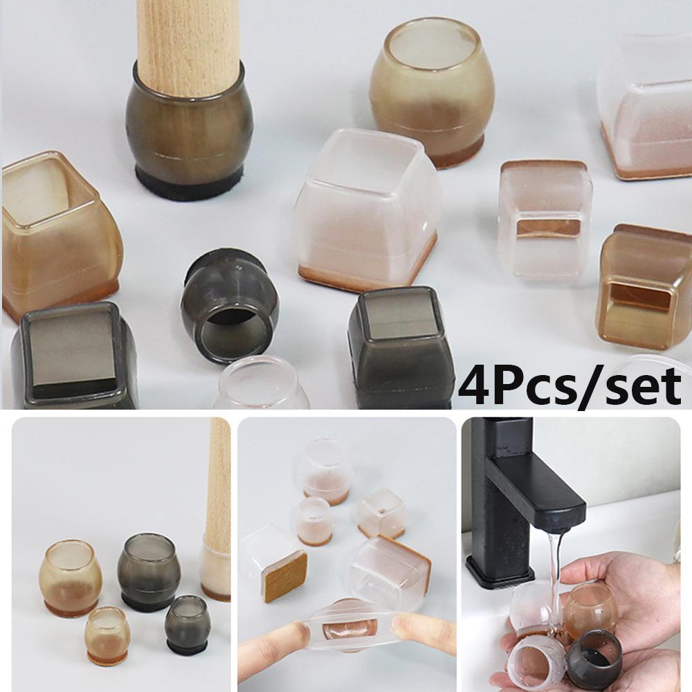 Set 4 Đệm Lót Sàn Chống Trượt Chống Mài Mòn Tiện Dụng