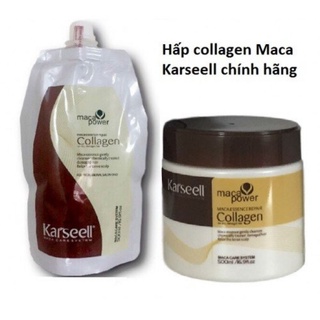 Hấp dầu tóc collagen karseell 500ml (Tặng kèm trùm ủ tóc)