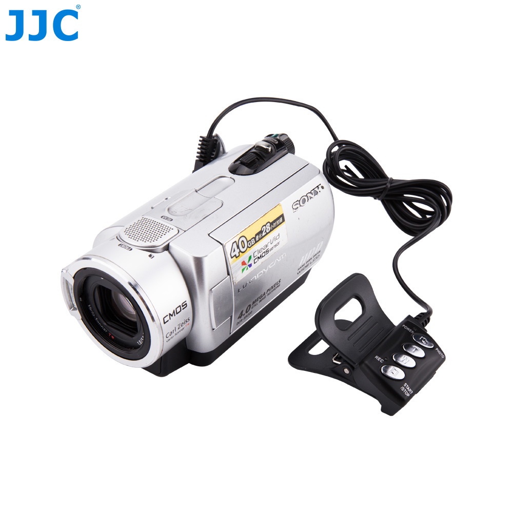 JJC RM-VD1 Máy quay phim điều khiển từ xa LANC có dây Bộ điều khiển từ xa cho Sony ZV1 ZV-1 A7 A7R A7S III II A6400 A6300 A6100 FDR-AX53 AX43 AX33 AX100 AX700 AX60 PXW-X70 PXW-Z90V HXR-NX80 HDR-CX405 CX455 CX480 CX6755 CX900 và nhiều hơn nữa