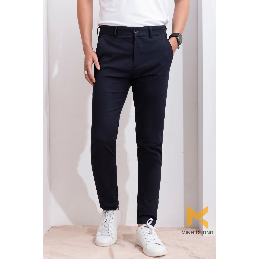 Quần Kaki Nam Dáng Âu, ôm gọn Thời Trang Hàn Quốc, Chất kaki cao cấp co giãn nhẹ | BigBuy360 - bigbuy360.vn