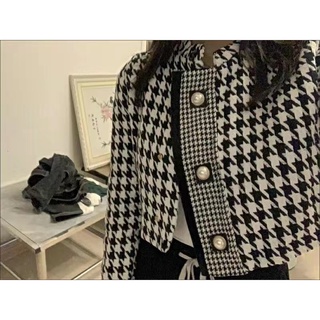 [ORDER] Áo Dạ Tweed Dáng Croptop Kiểu Mới Độc Lạ