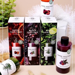 Sửa rửa mặt rau củ sủi bọt Vegitoks thanh lọc da