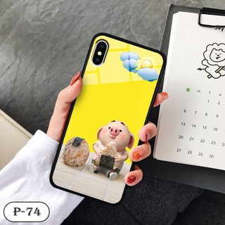Ốp kính in hình cute Iphone XS Max