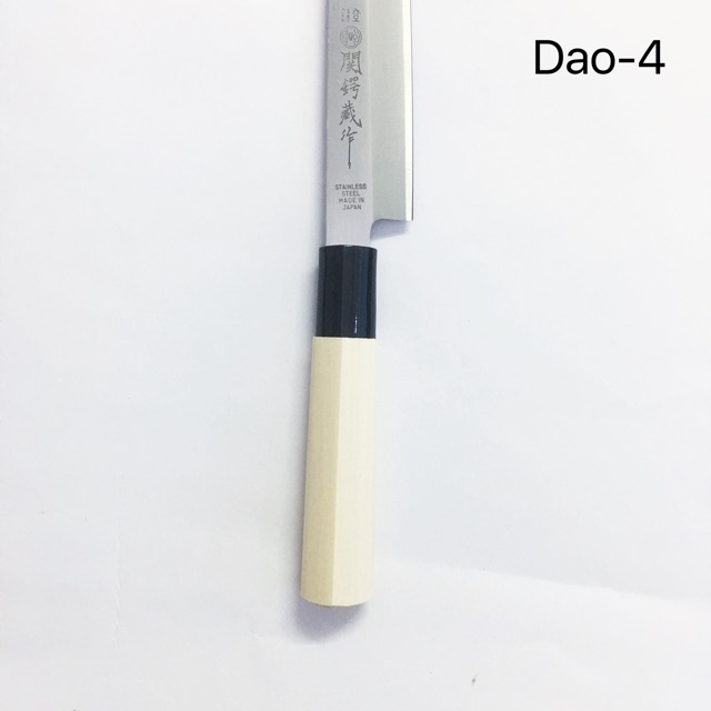 Bộ 4 Dao bếp xuất xứ Nhật Bản Sashimi Tsubazo Made in Japan cao cấp nhập khẩu chính hãng