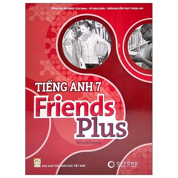 Sách Tiếng Anh 7 Friends Plus (Bộ 2 quyển) - Bán kèm bút bi TL-027