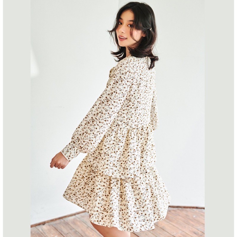 Đầm Bleubird hoa nhí cắt tag size M