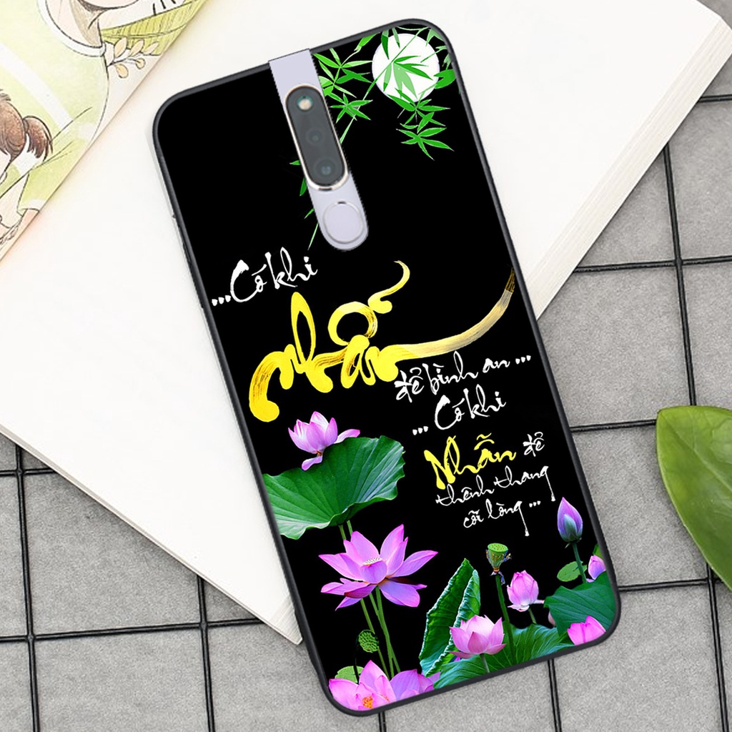 Ốp lưng Oppo F11 PRO in hình chữ tài chữ lộc, Cha Mẹ, bình an SIÊU ĐẸP