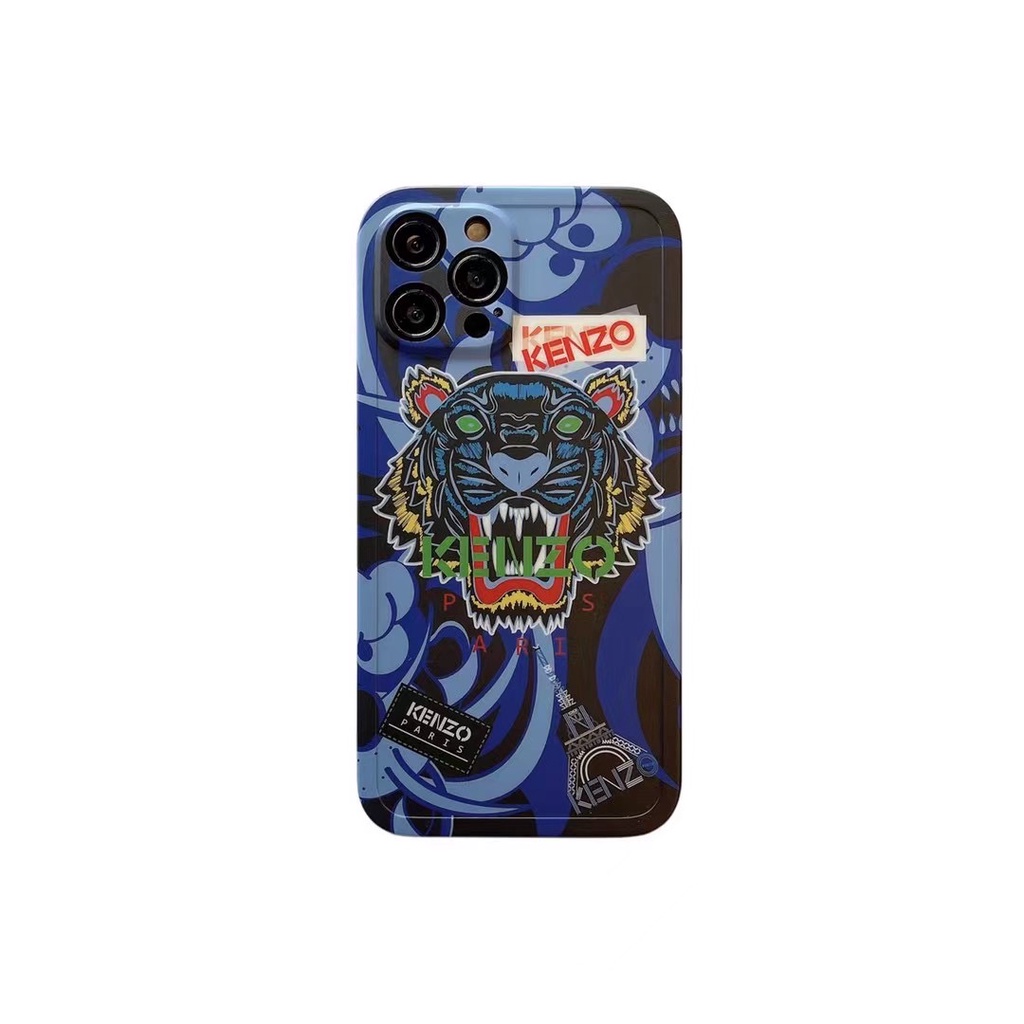 Kenzo Ốp Điện Thoại TPU Mềm Chống Sốc Cho iphone12promax 12pro 12 11 11promax xs xr xsmax 7plus 14 14Promax