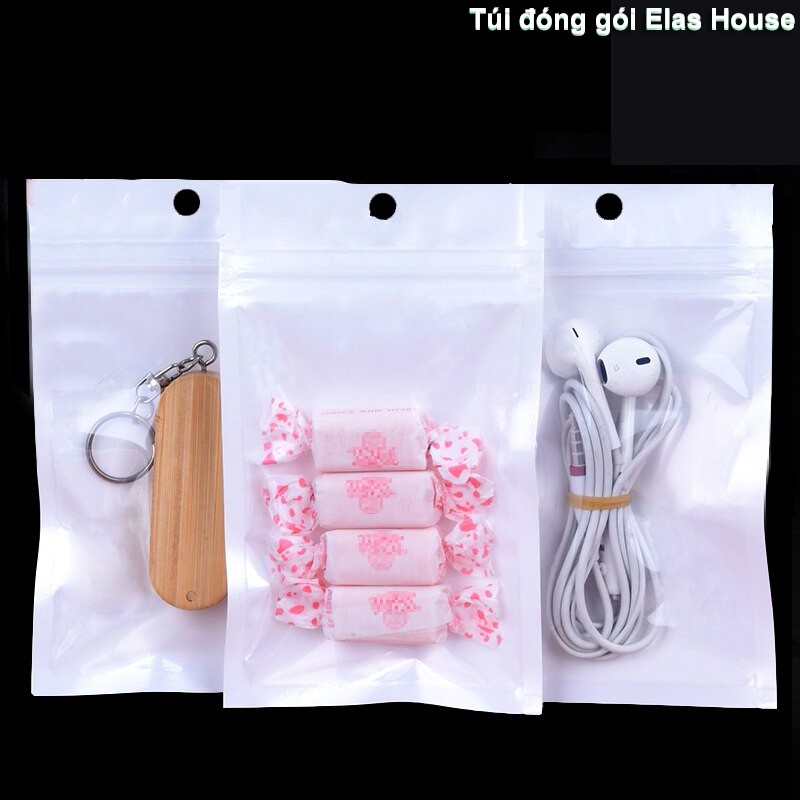 Túi Zip,Set Túi Zip Đựng Phụ Kiện,Túi Zipper Nhỏ Mini Đủ Size Đựng Phụ Kiện Thực Phẩm Đa Năng Tiện Dụng