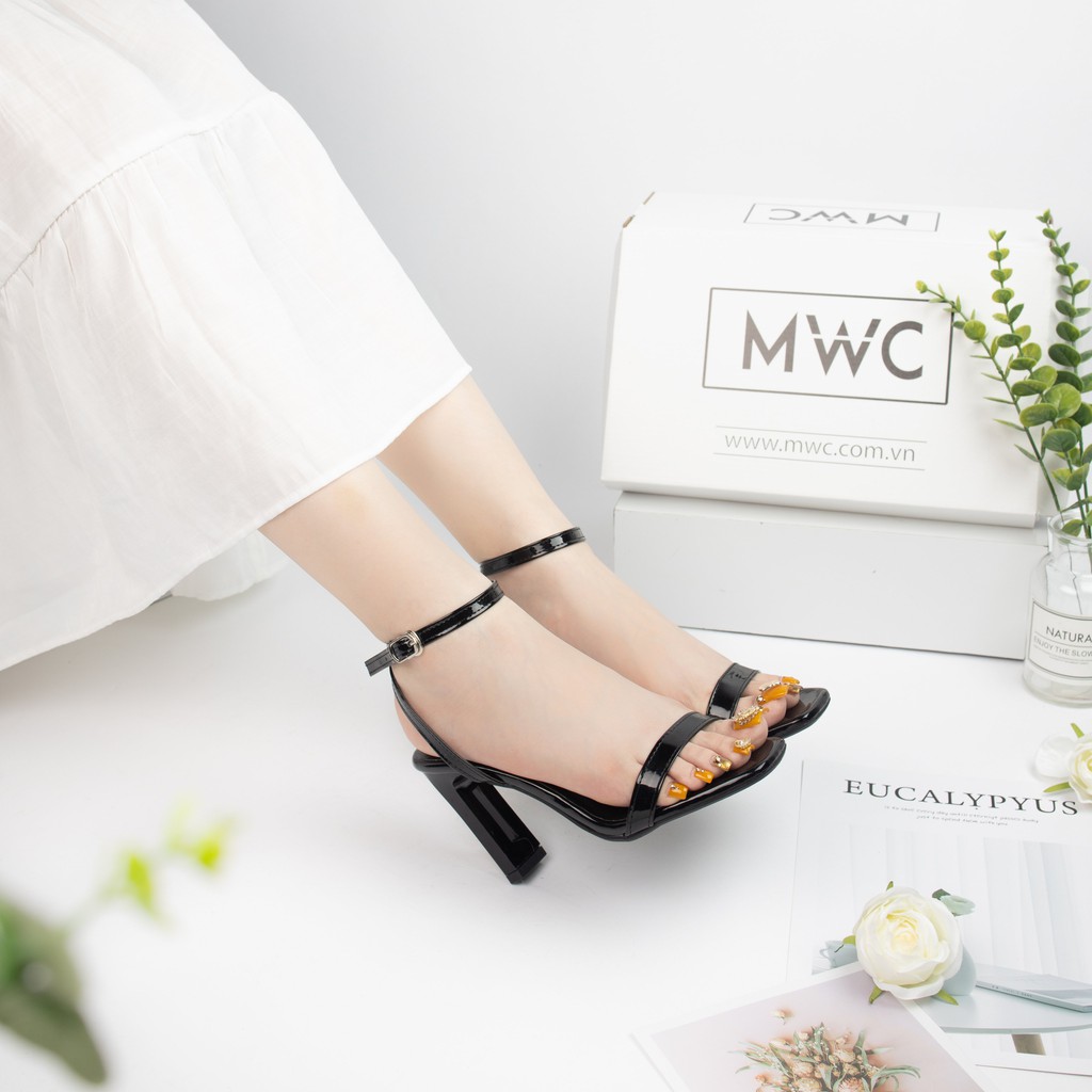 Giày Cao Gót MWC Đế Dẹt 9CM Quai Mảnh Thanh Lịch NUCG-3883