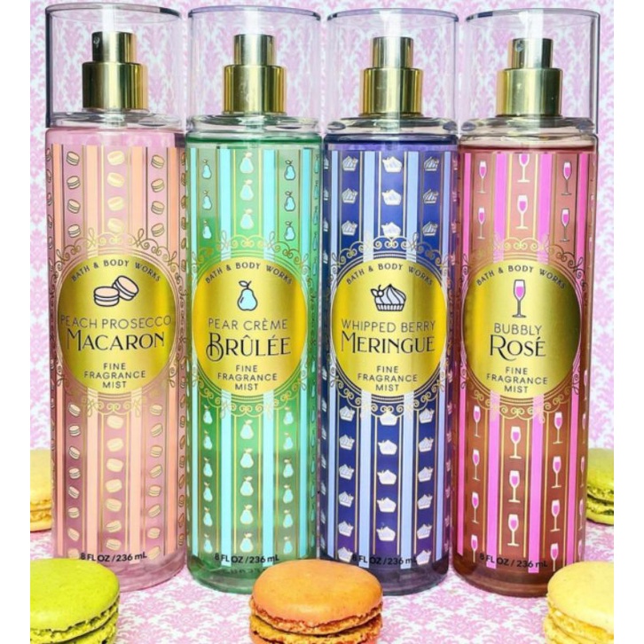 XỊT THƠM BUBBLY ROSE BATH AND BODYWORKS