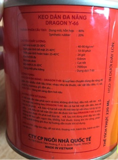Keo dán đa năng Dragon Y-66