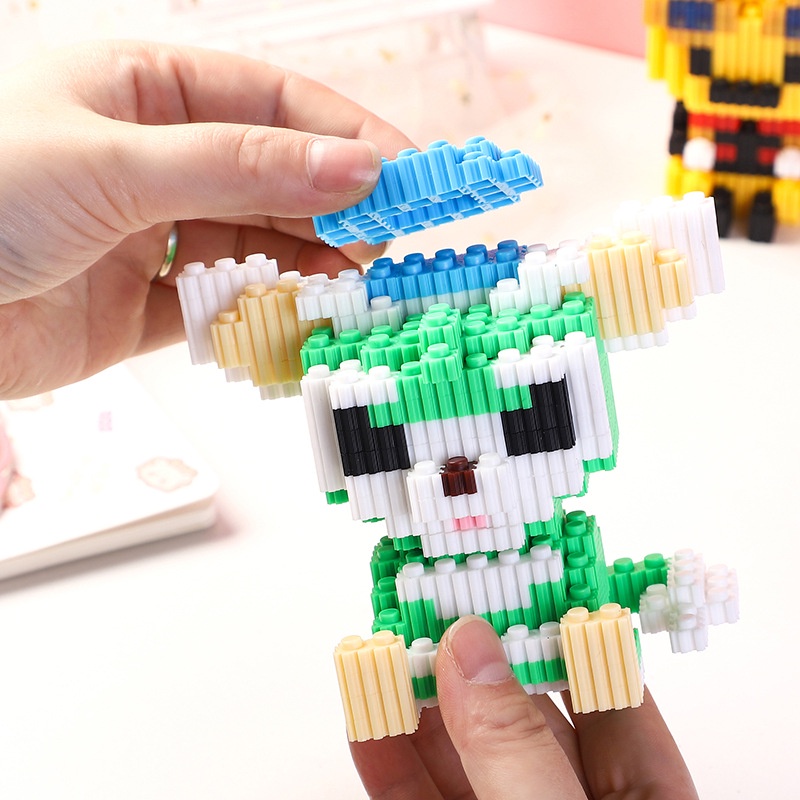 Bộ Đồ Chơi Lắp Ráp Hình Động Vật Hoạt Hình 3d Dành Cho Trẻ Em