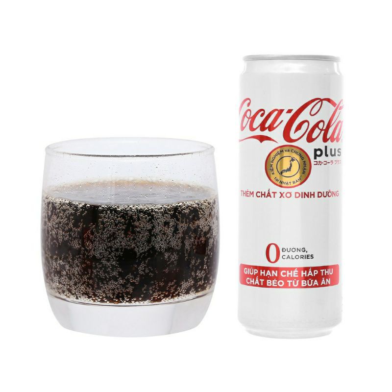 Coca cola Plus thùng 24 lon 330ml