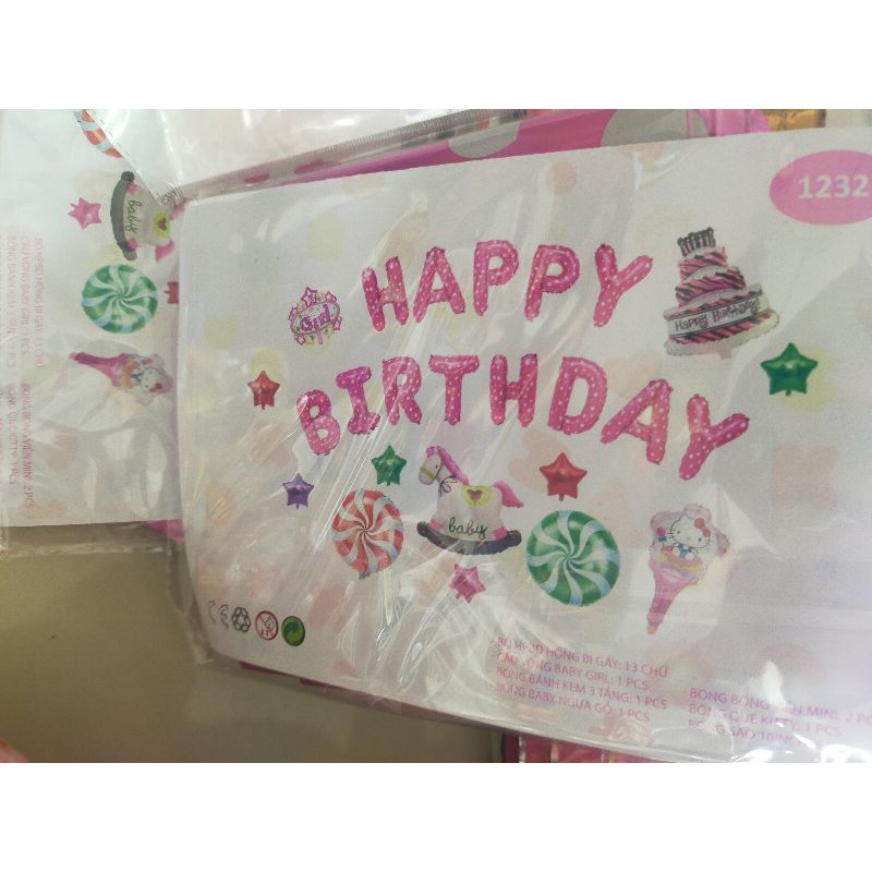 SỈ 10 SET BÓNG SINH NHẬT (MUA CÀNG NHIỀU GIÁ CÀNG TỐT)