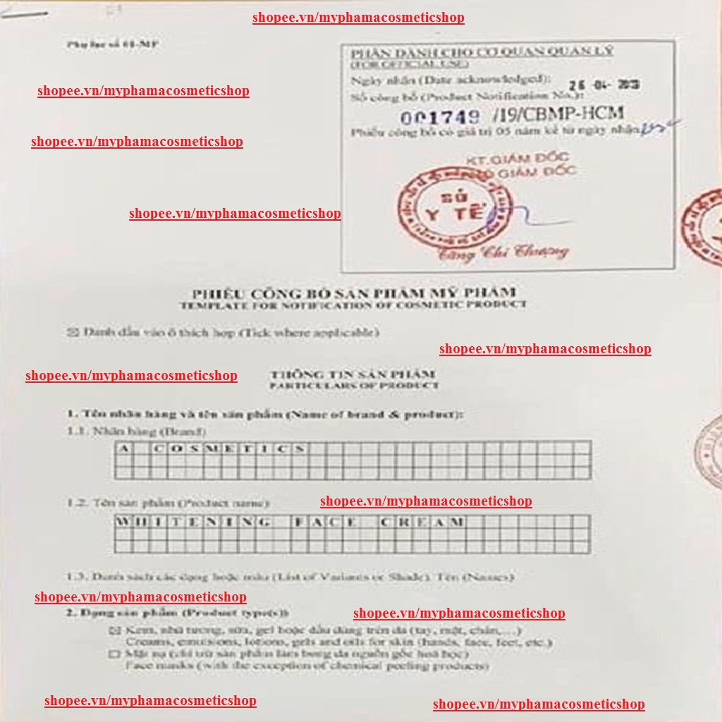 [ Hàng Chính Hãng ] Kem Face Pháp Acosmetics | BigBuy360 - bigbuy360.vn