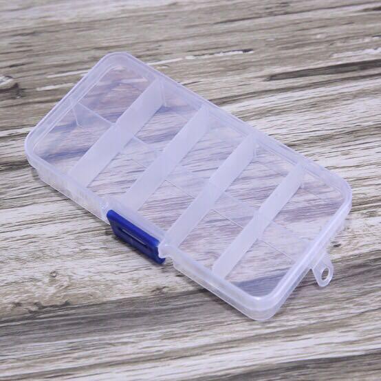 Hộp Đựng Trang Sức, Phụ Kiện 10-15 Ngăn Làm Bằng Nhựa Hình Chữ Nhật Chia Ngăn Có Thể Điều Chỉnh 1253