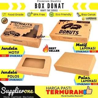 Image of Dus Donat / Box Donat / Dus Kue / Kemasan Donat / Dus Roti / Dus Donut / Dus Brownies