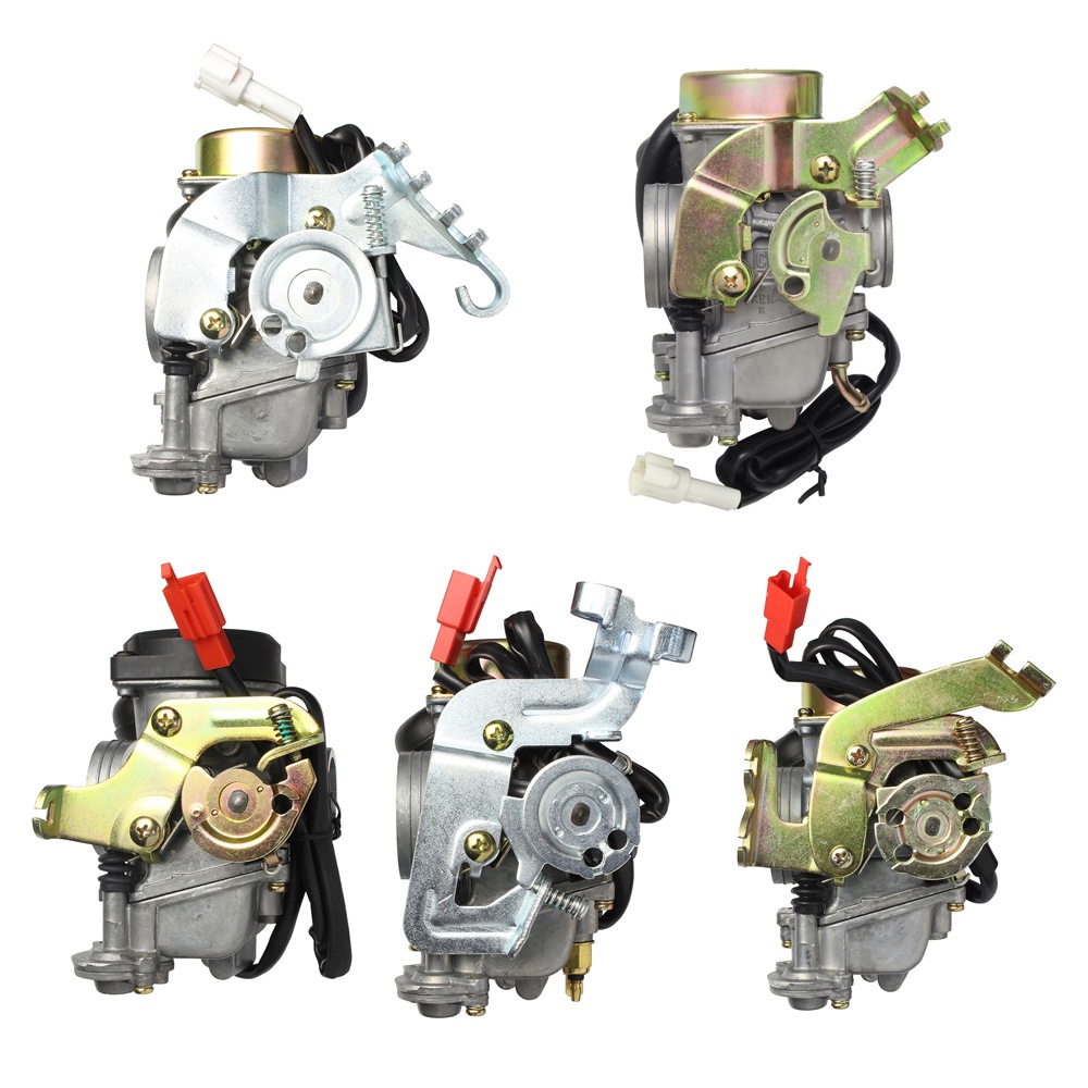 xe máy bộ giảm tốc điện tử bình xăng con tích hợp cuộn cảm điệnc,Cvk24 / 24.5 / 26 / 30/32 bộ chế hòa khí cho Yamaha Honda Suzuki Linhai Piaggio，gy6， 125cc 150cc 250cc 260cc 300cc