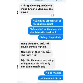 Khoáng tươi viba ( chai 100ml và 250ml )