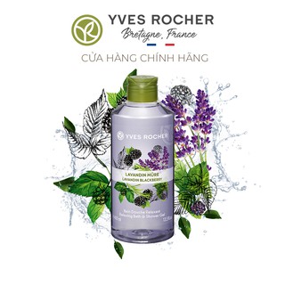 Gel Tắm Mâm Xôi Đen Oải Hương Yves Rocher Lavandin Blackberry Relaxing Bath & Shower Gel