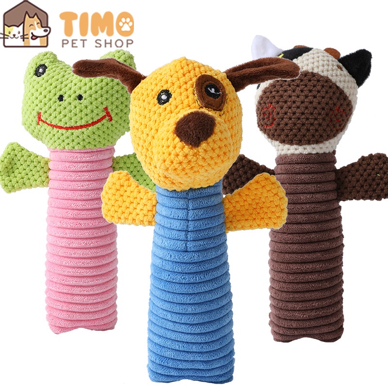Đồ Chơi Nhai Gặm Nhồi Bông Cho Chó - Hình Thú Dễ Thương Vui Nhộn