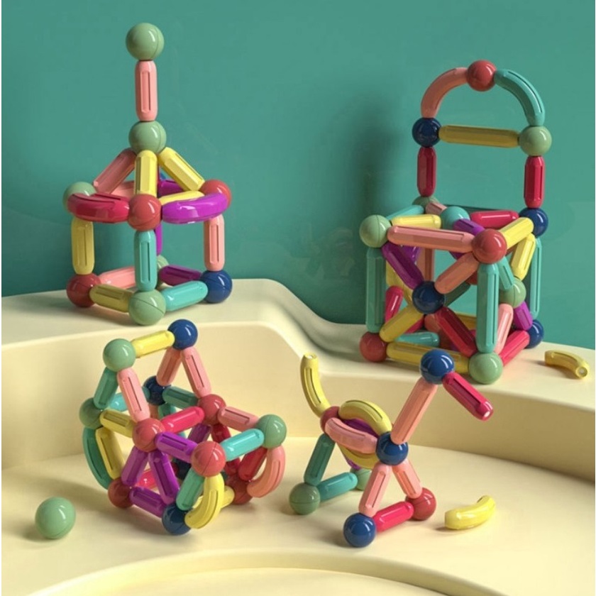 Bộ Xếp Hình Nam Châm Thông Minh Cho Bé - THINGKIDS